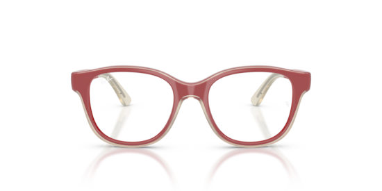 RB1950 Optics Kids Bio-Based Ray-Ban Red On Transparent