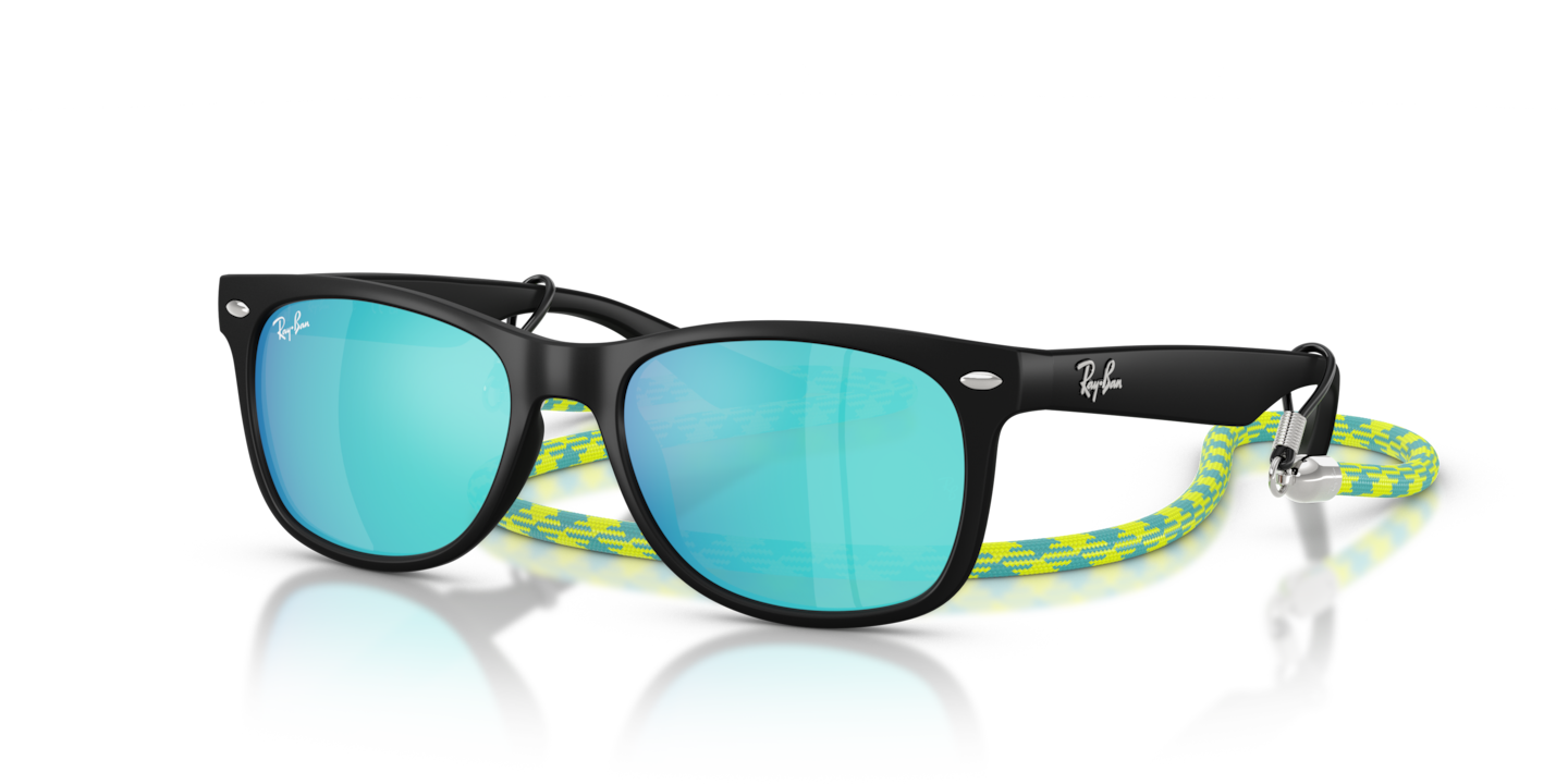 Ray-Ban RB9052S New Wayfarer Kids Summer Capsule Rubber Black
