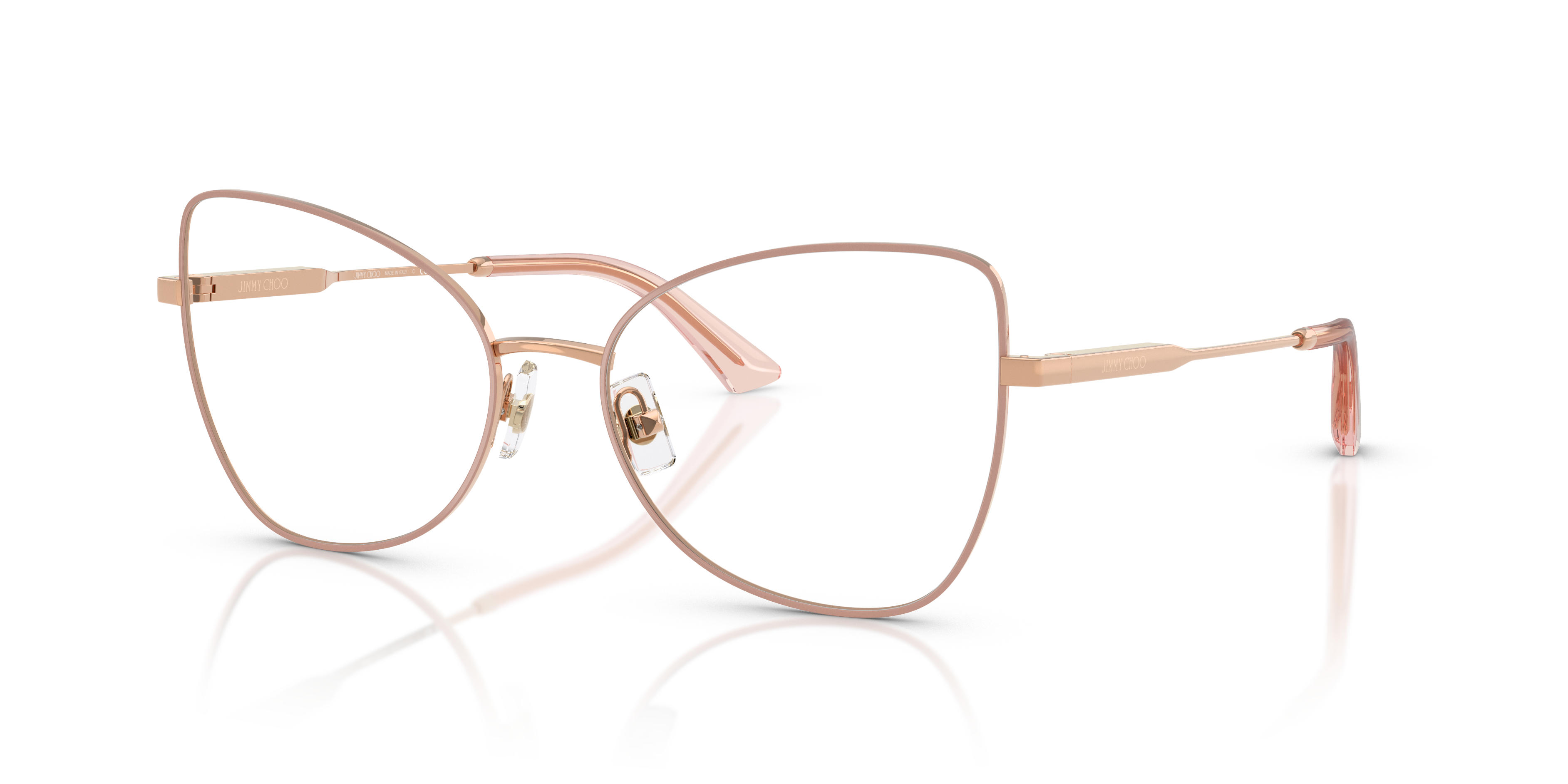 Jimmy Choo Unisex Jc2006 Rose Gold Pink Size 313$