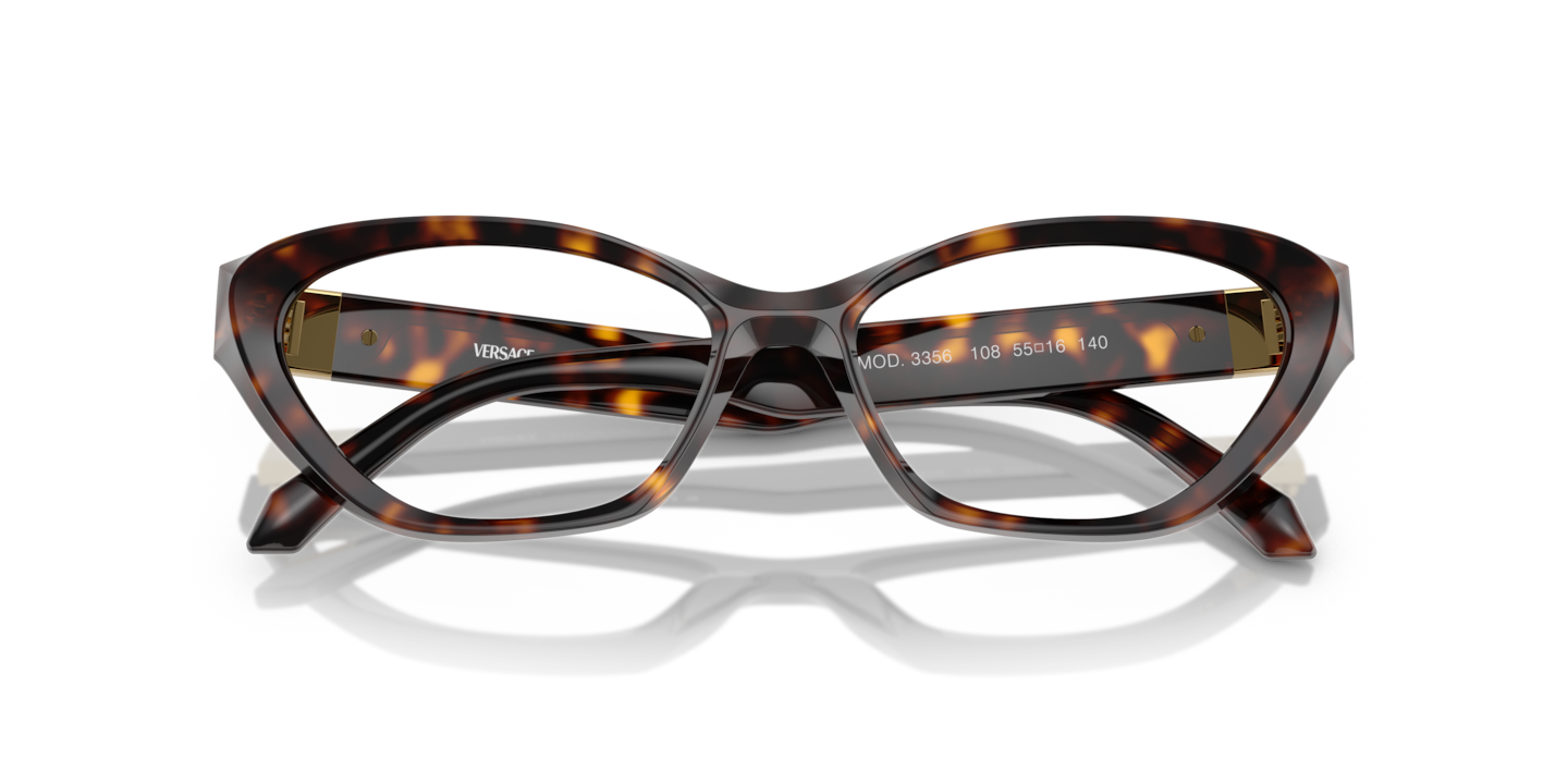 Eyeglasses Versace VE3356 | Free Shipping | Glasses.com®