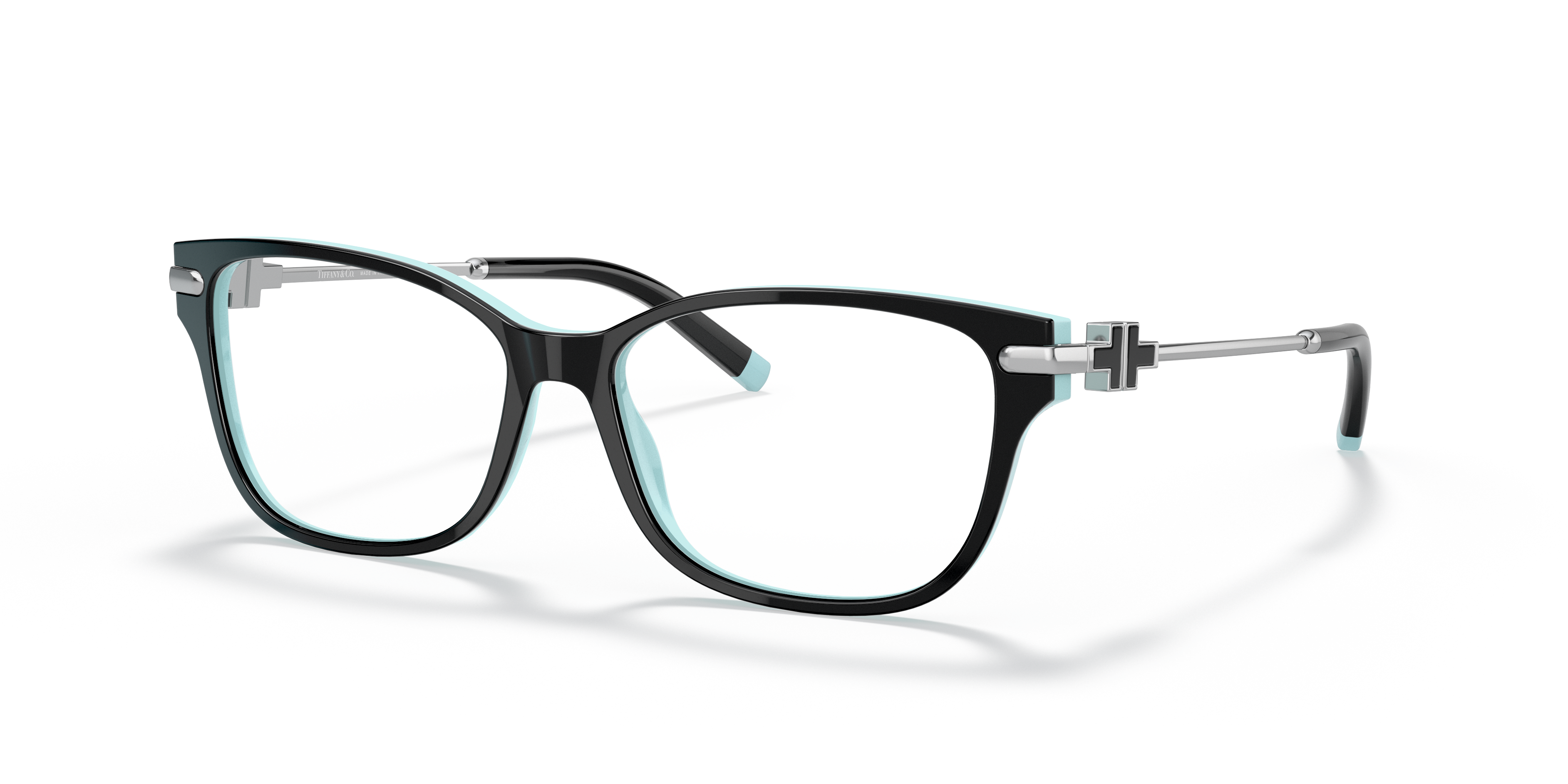 Tiffany Unisex Tf2207 Noir Sur Bleu Tiffany Size Standard 371$