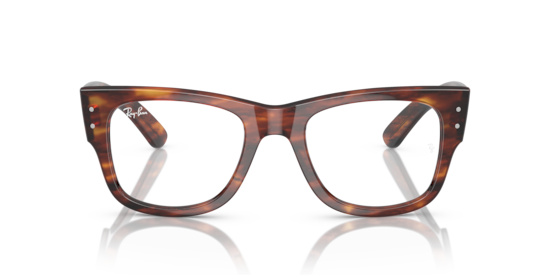 RB0840V Mega Wayfarer Optics Ray-Ban Striped Havana