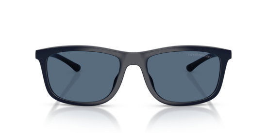 EA4277U Emporio Armani Shiny Blue/Blue Rubber