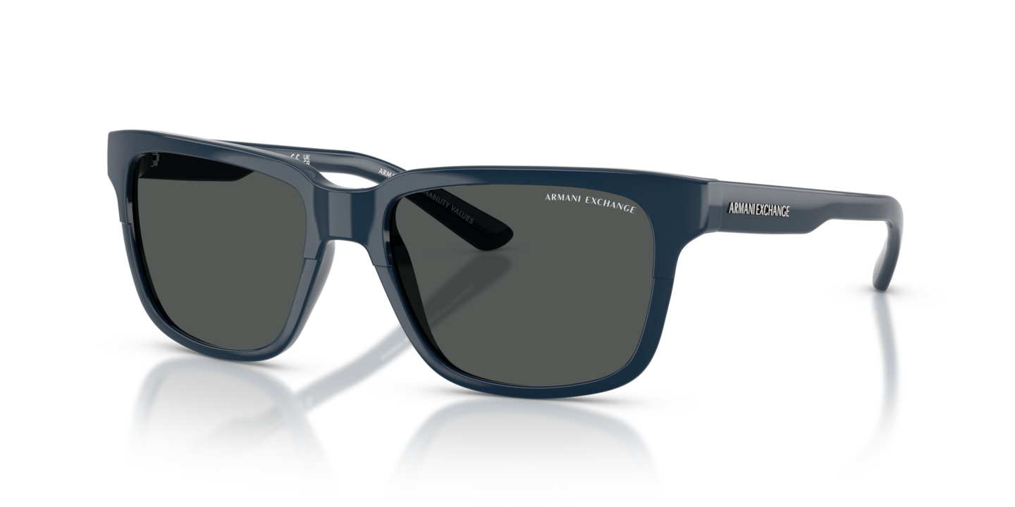 Armani Exchange AX4026S Shiny Navy Blue