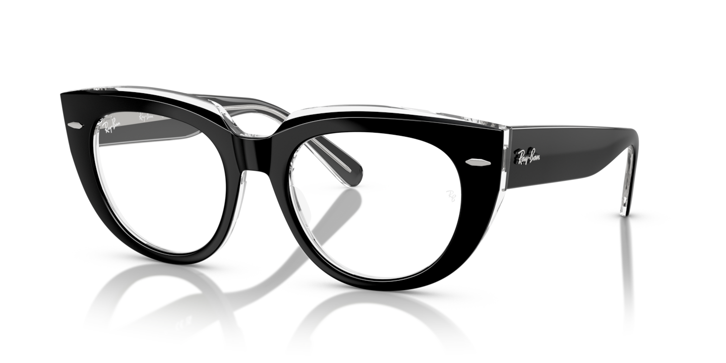 Ray-Ban RB5586 Doreen Optics Black On Transparent
