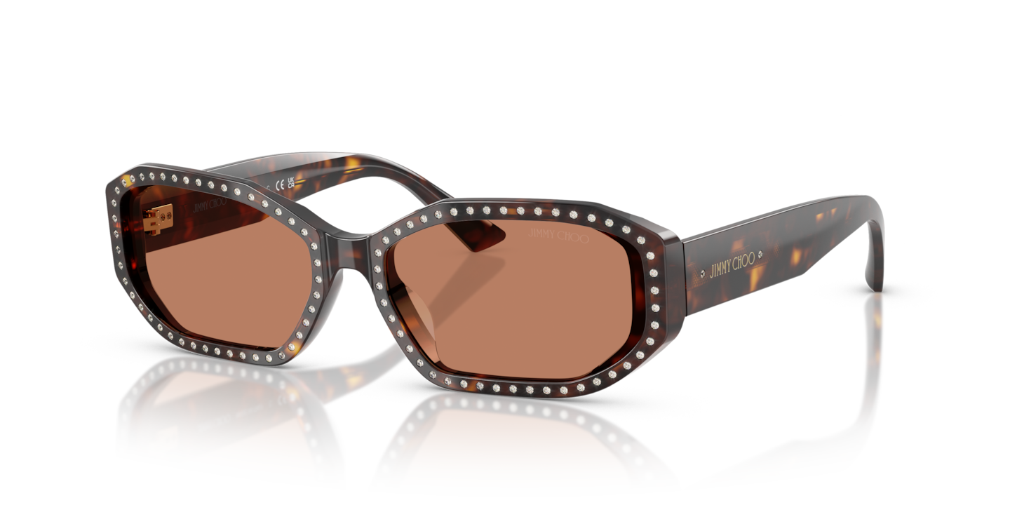 Jimmy Choo JC5021BU Havana/Silver Shade