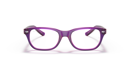 RB1555 Optics Kids Ray-Ban Violet On Fuxia Fluo