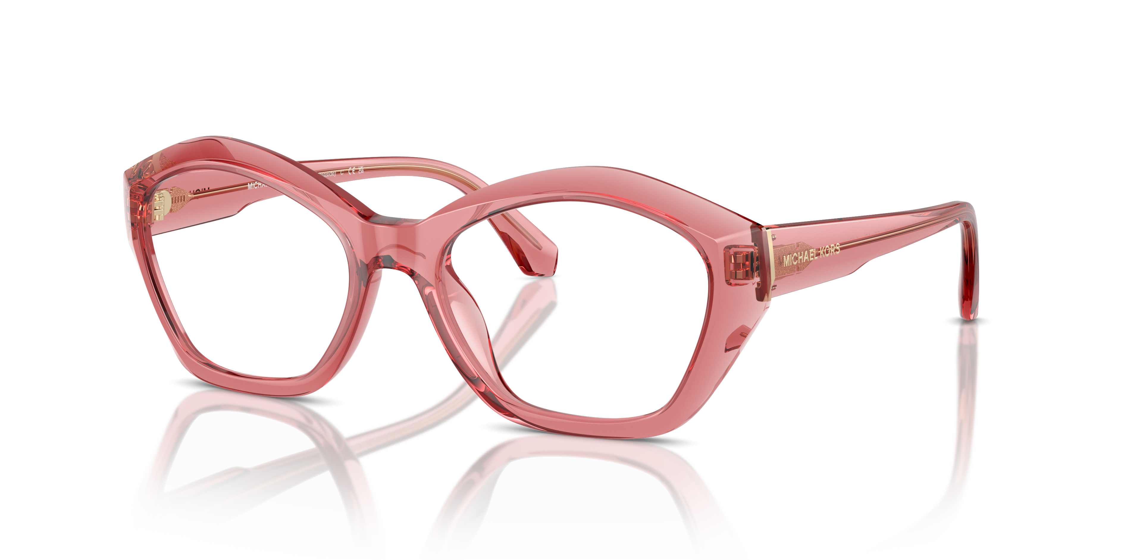 Michael Kors Unisex Mk4116u Rosceo Traslcido Size 161$