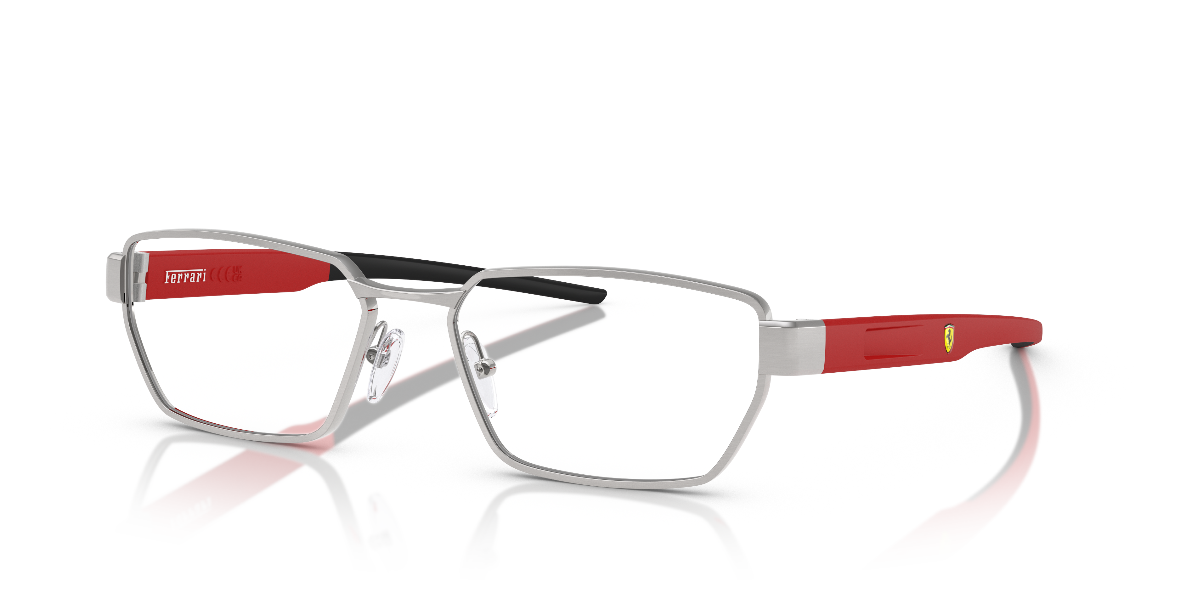 Scuderia Ferrari Unisex Fz7008 Plateado Cepillado Size 96$