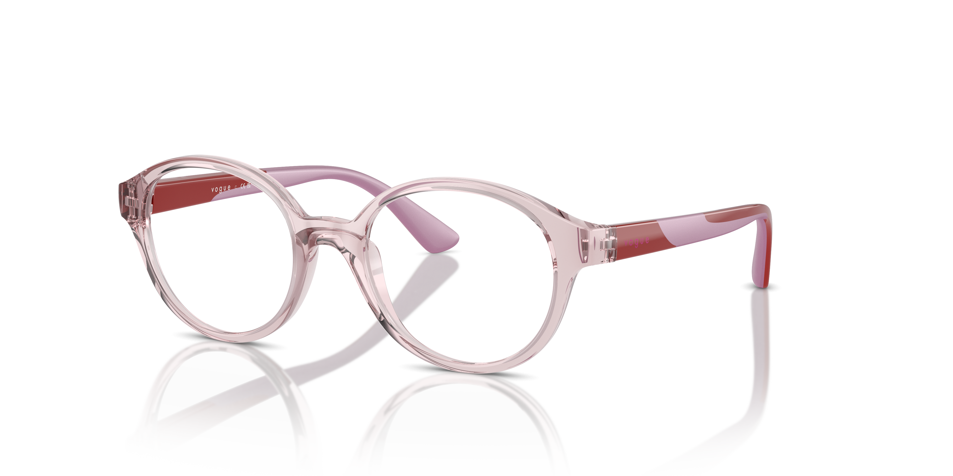 Vogue Eyewear Unisex Vy2025 Transparent Rose Size 94$