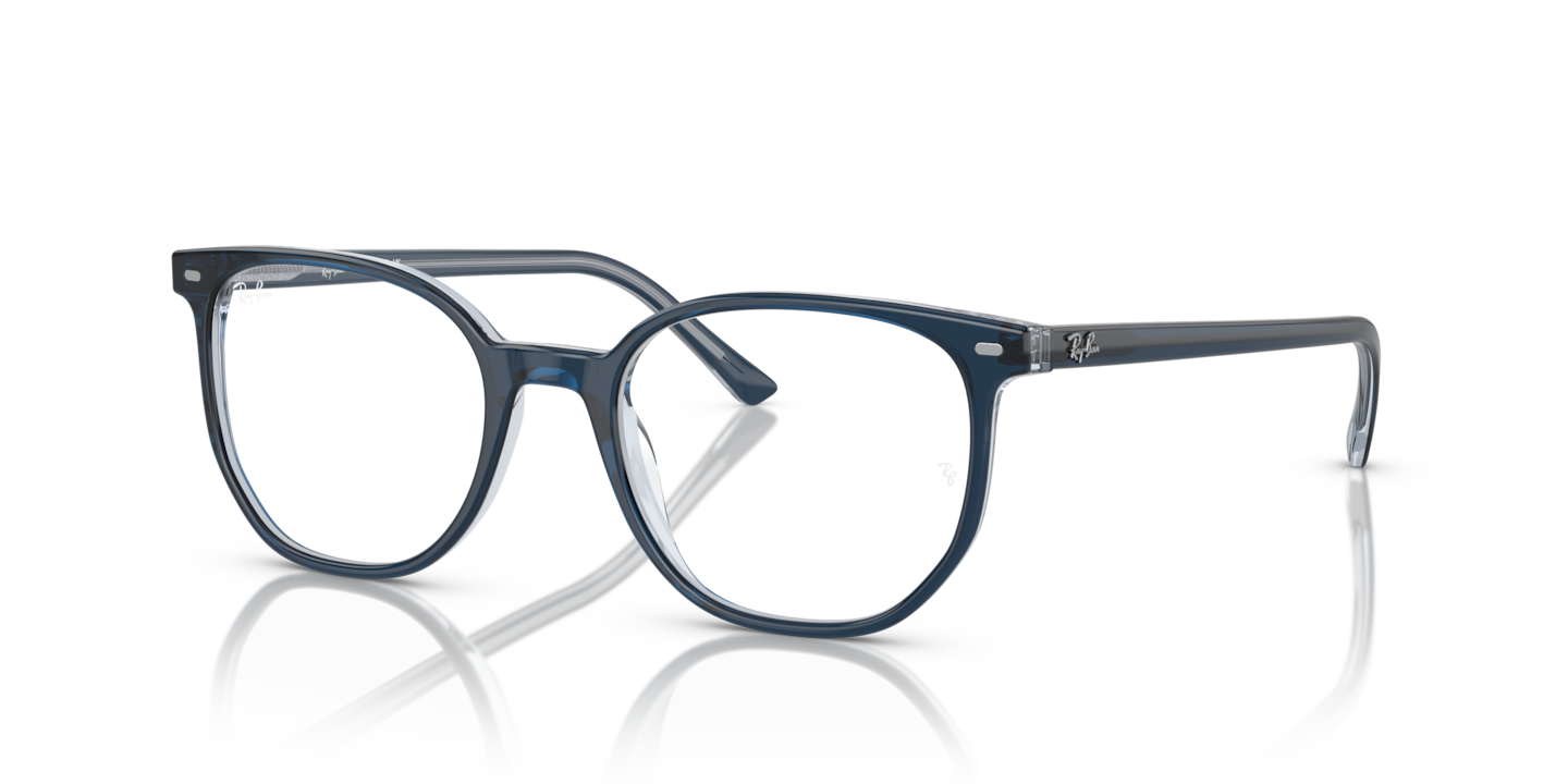 Ray-Ban RB5397 Elliot Optics Blue On Transparent Blue