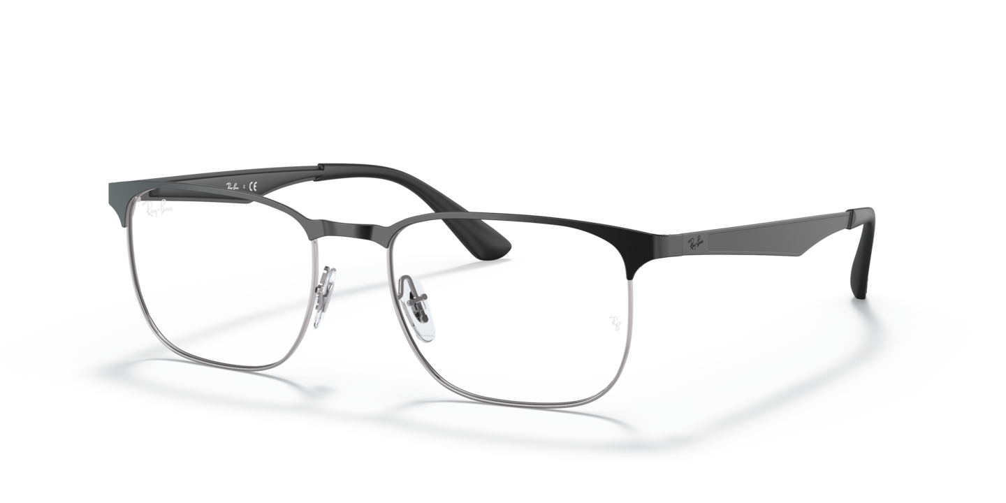 Ray-Ban RB6363 Optics Black On Silver