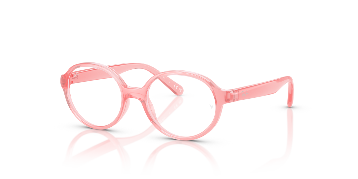 Ray-Ban RB1905 Optics Kids Bio-Based Transparent Light Pink