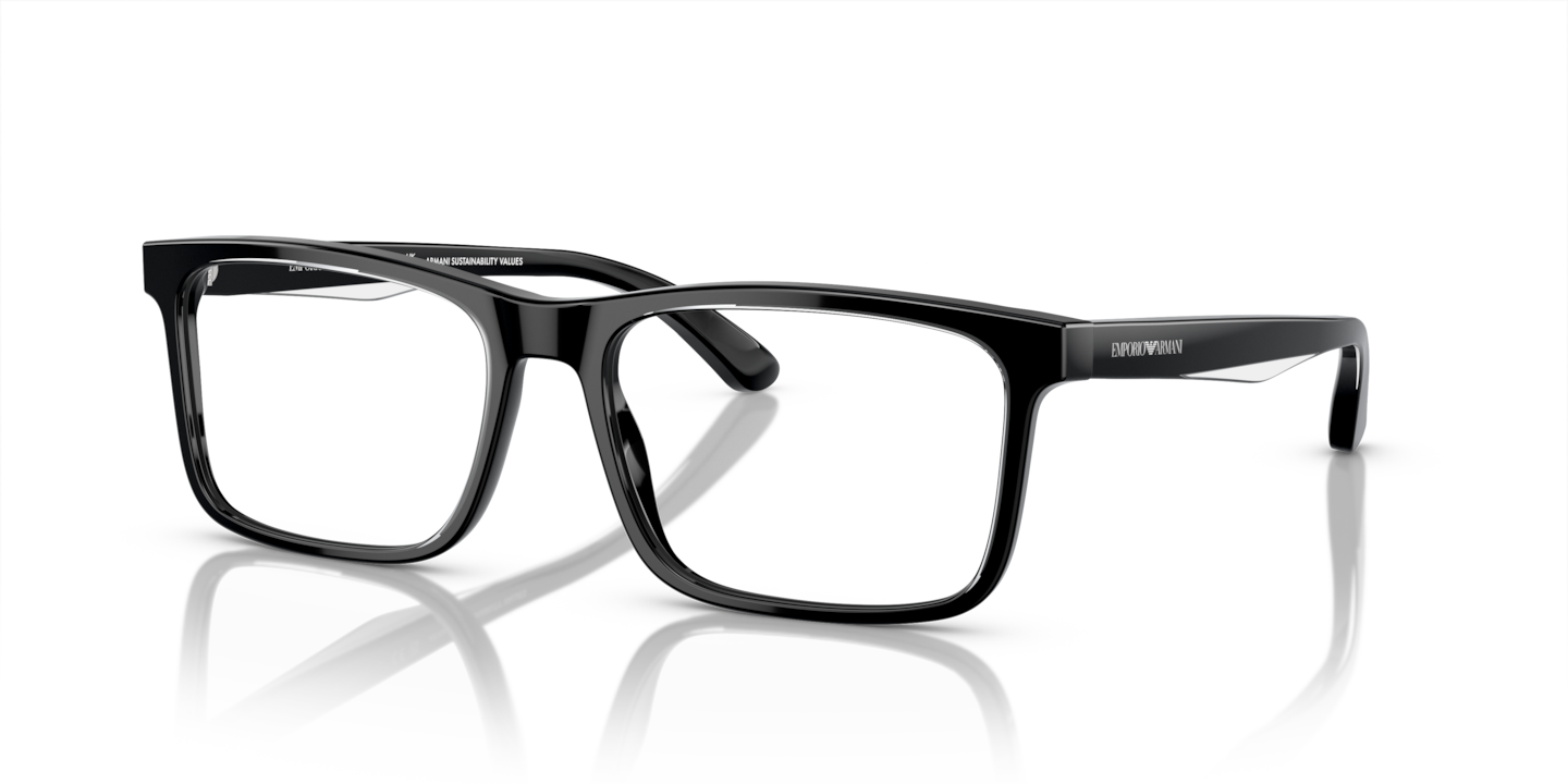 Emporio Armani EA3227 Shiny Black/Top Crystal