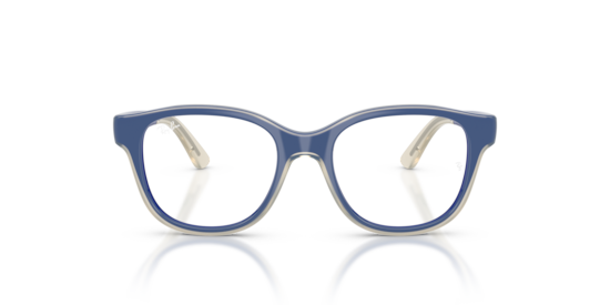 RB1950 Optics Kids Bio-Based Ray-Ban Blue On Transparent