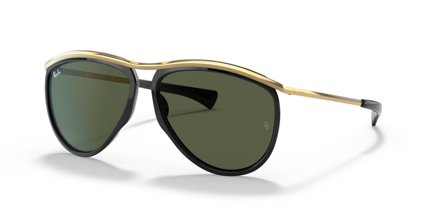 Ray-Ban RB2219 Aviator Olympian Black