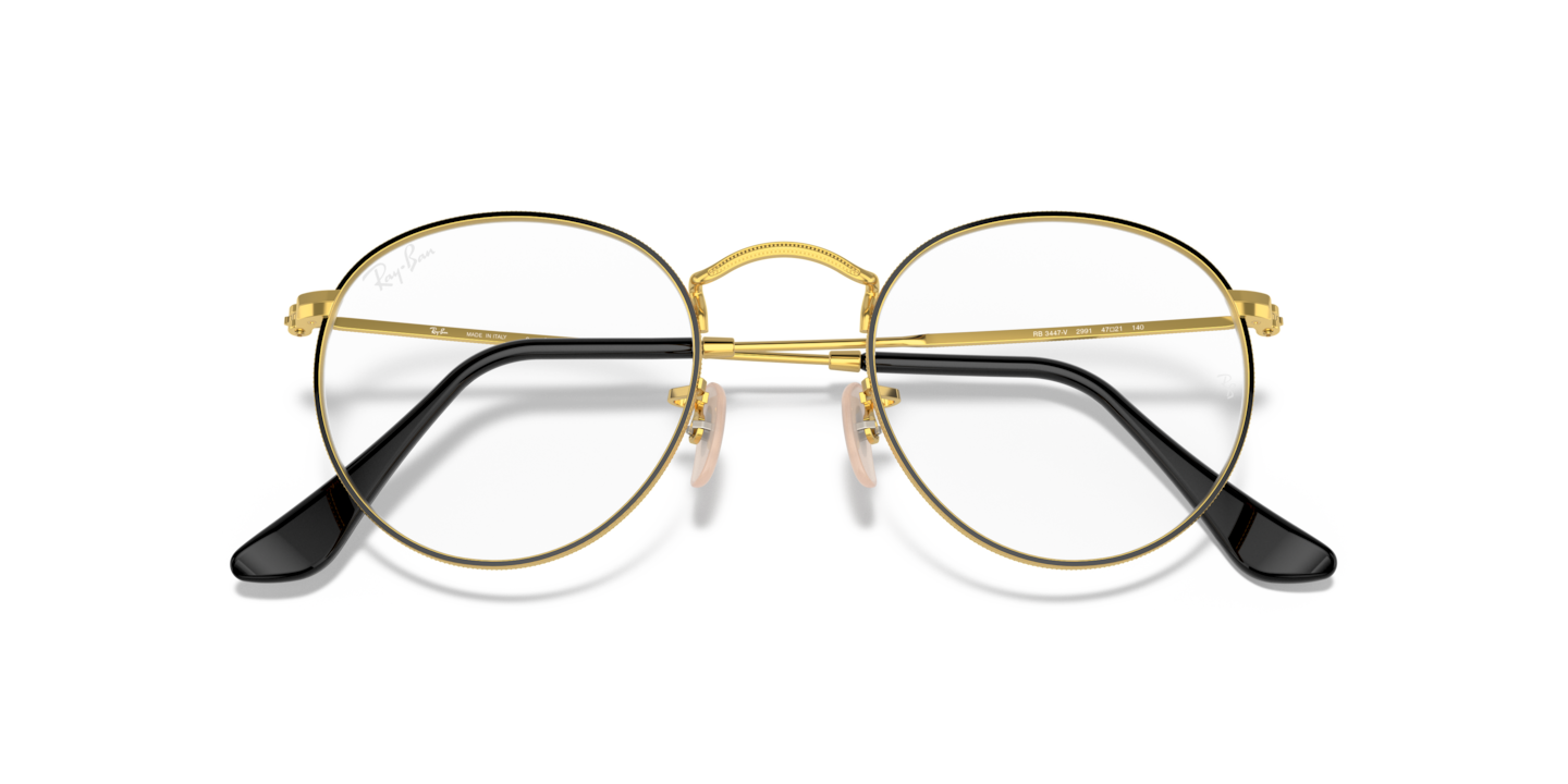 Eyeglasses Ray-Ban RB3447V Round Metal Optics | Free Shipping