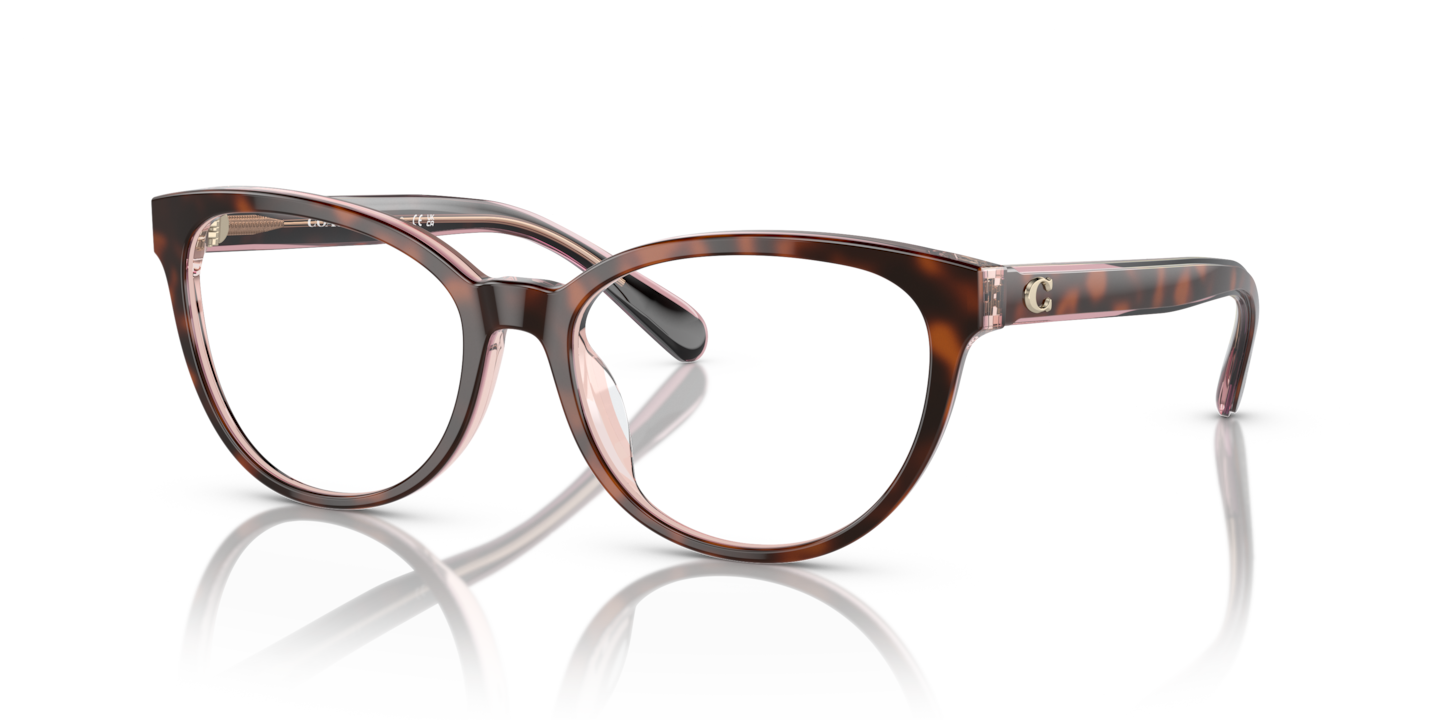 Coach HC6210U Tortoise/Transparent Pink