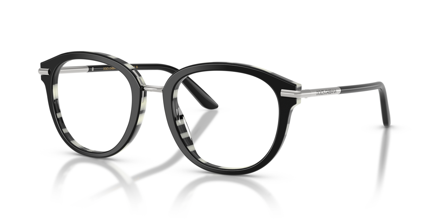 Dolce & Gabbana DG3410 Top Black On Zebra