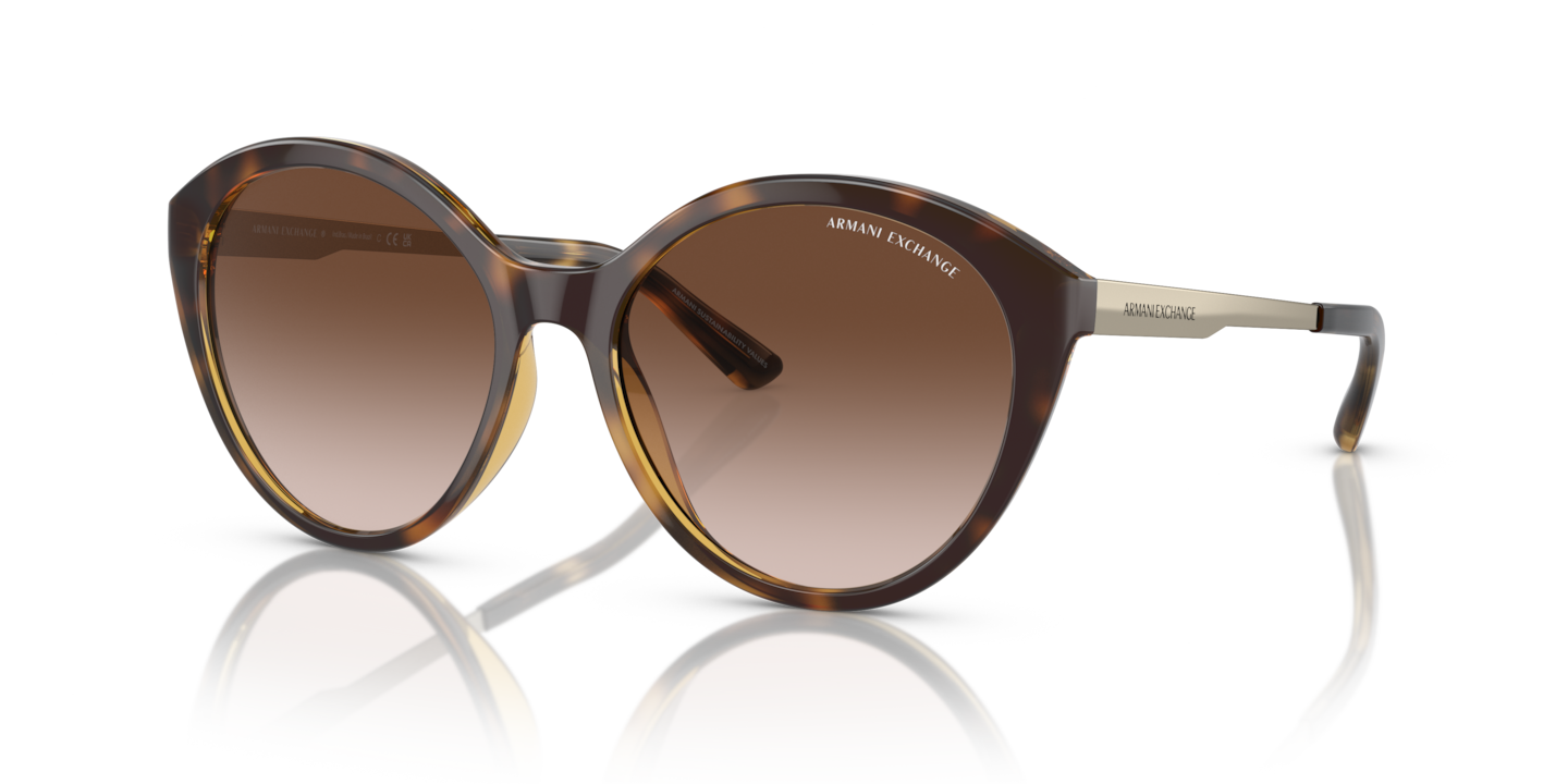 Armani Exchange AX4134S Shiny Havana