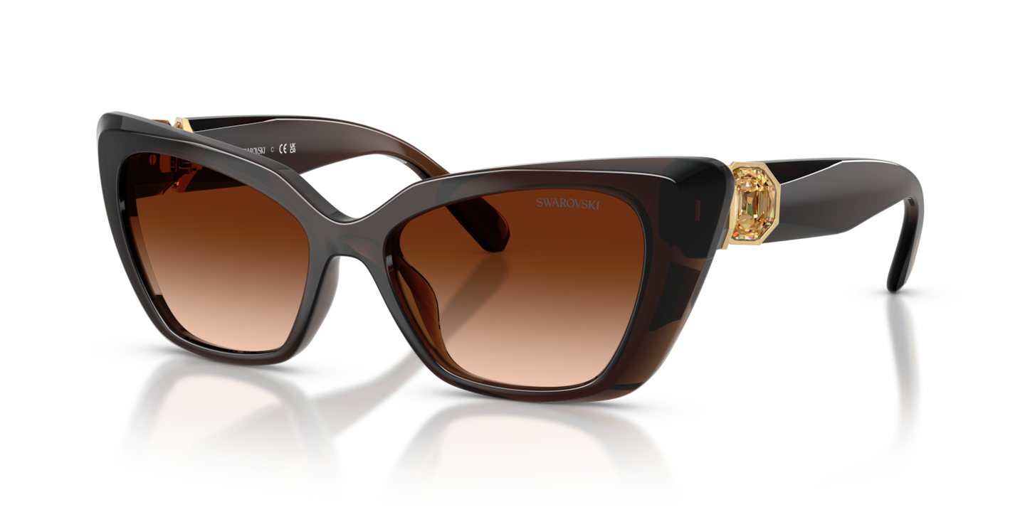 Swarovski SK6047 Transparent Brown