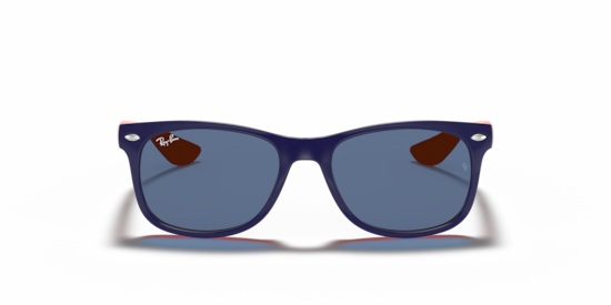 RB9052S New Wayfarer Kids Ray-Ban Blue On Orange