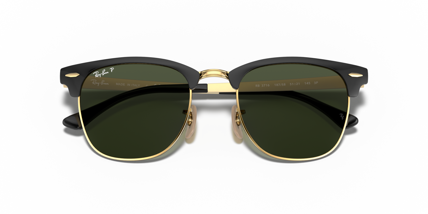 Sunglasses Ray-Ban RB3716 Clubmaster Metal | Free Shipping