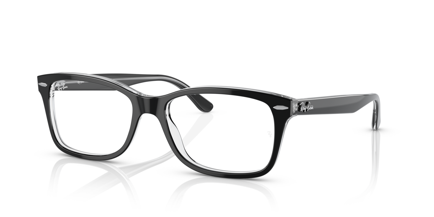 Ray-Ban RB5428 Optics Black On Transparent