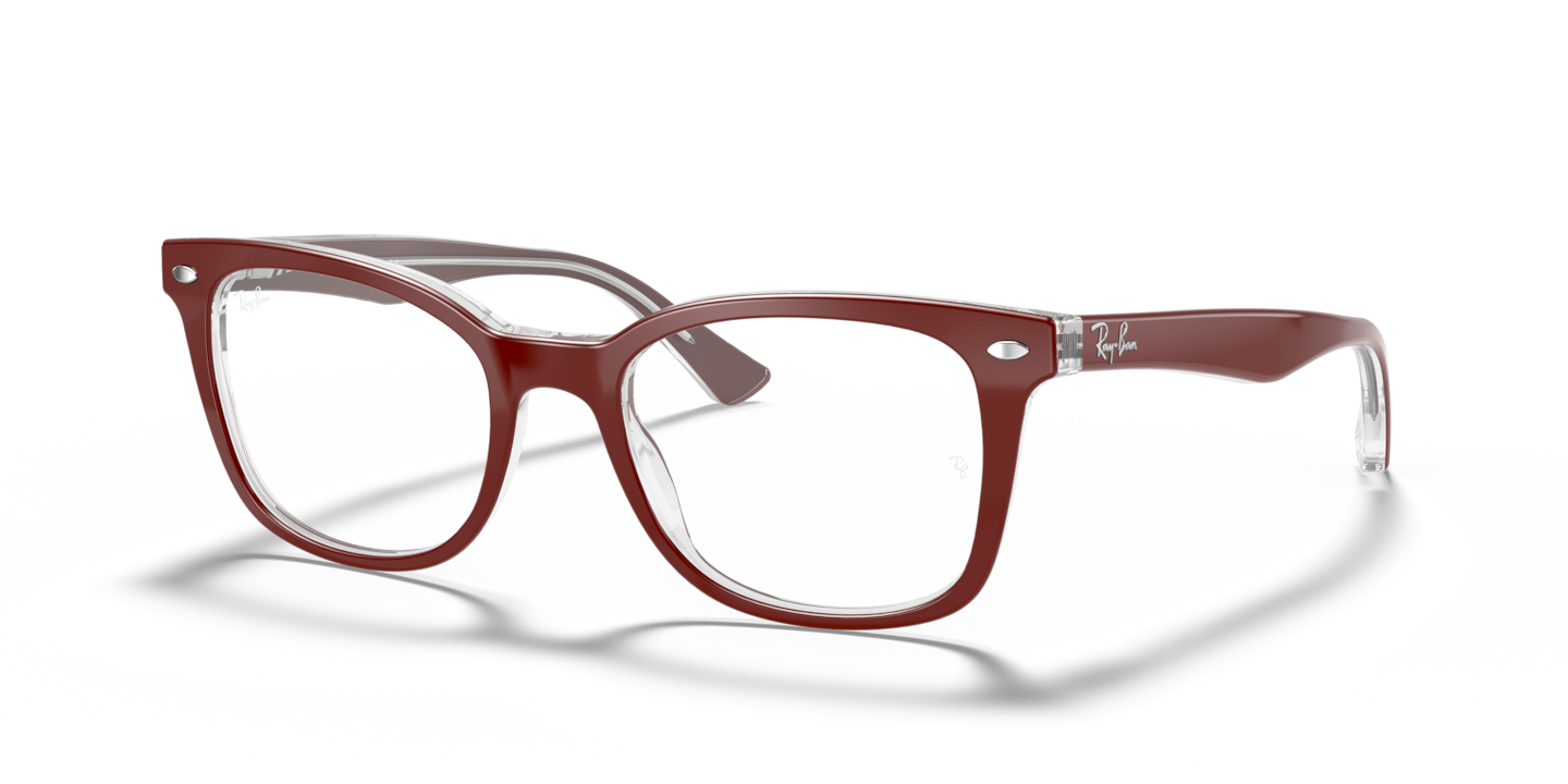 Ray-Ban RB5285 Optics Bordeaux On Transparent