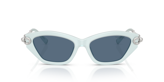 TF4231U Tiffany Frosted Pale Sapphire