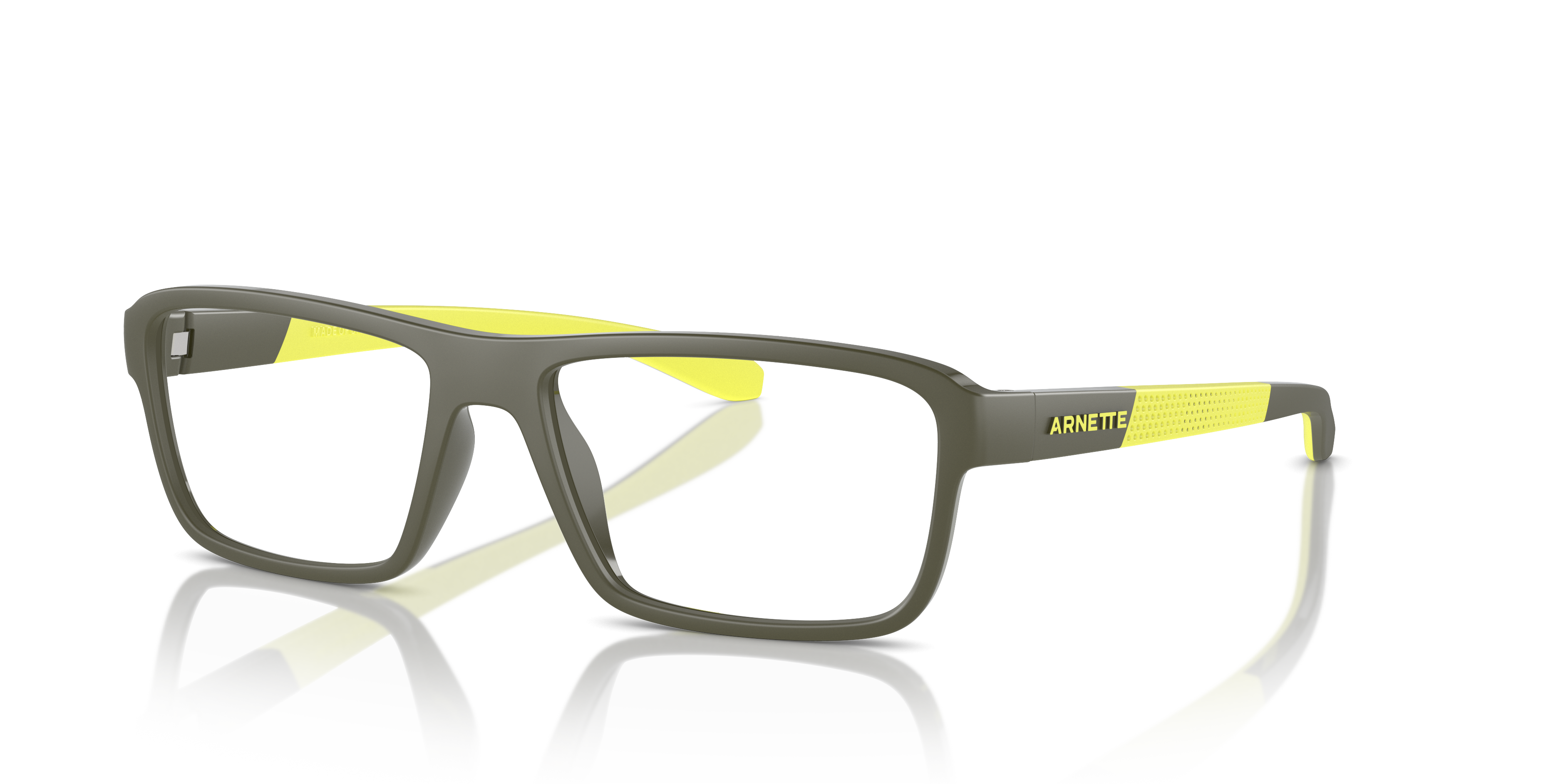 Arnette Unisex An7247u Vert Militaire Mat Brillant Size 64$