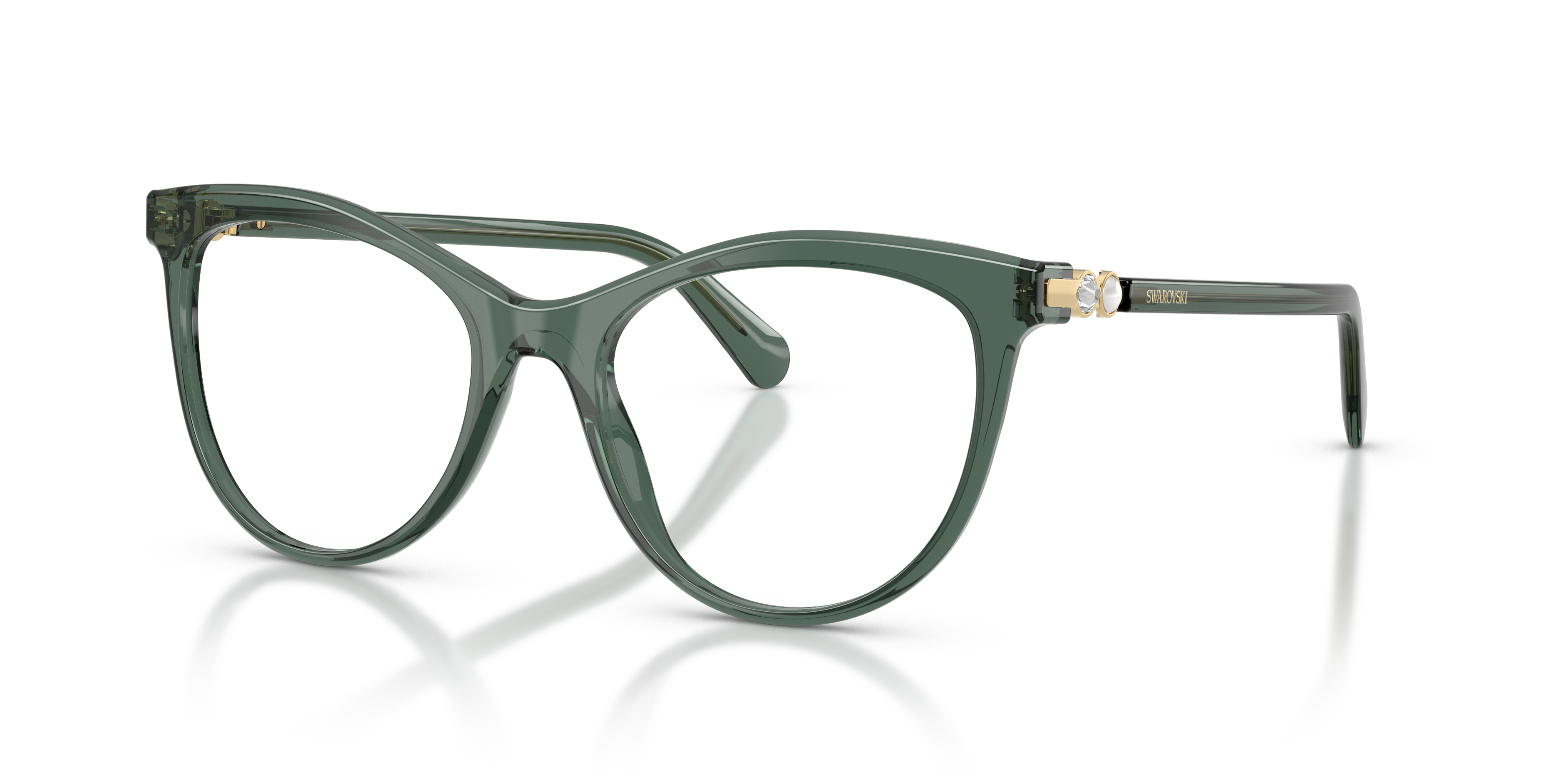 Swarovski Unisex Sk2064 Verde Traslcido Size 180$