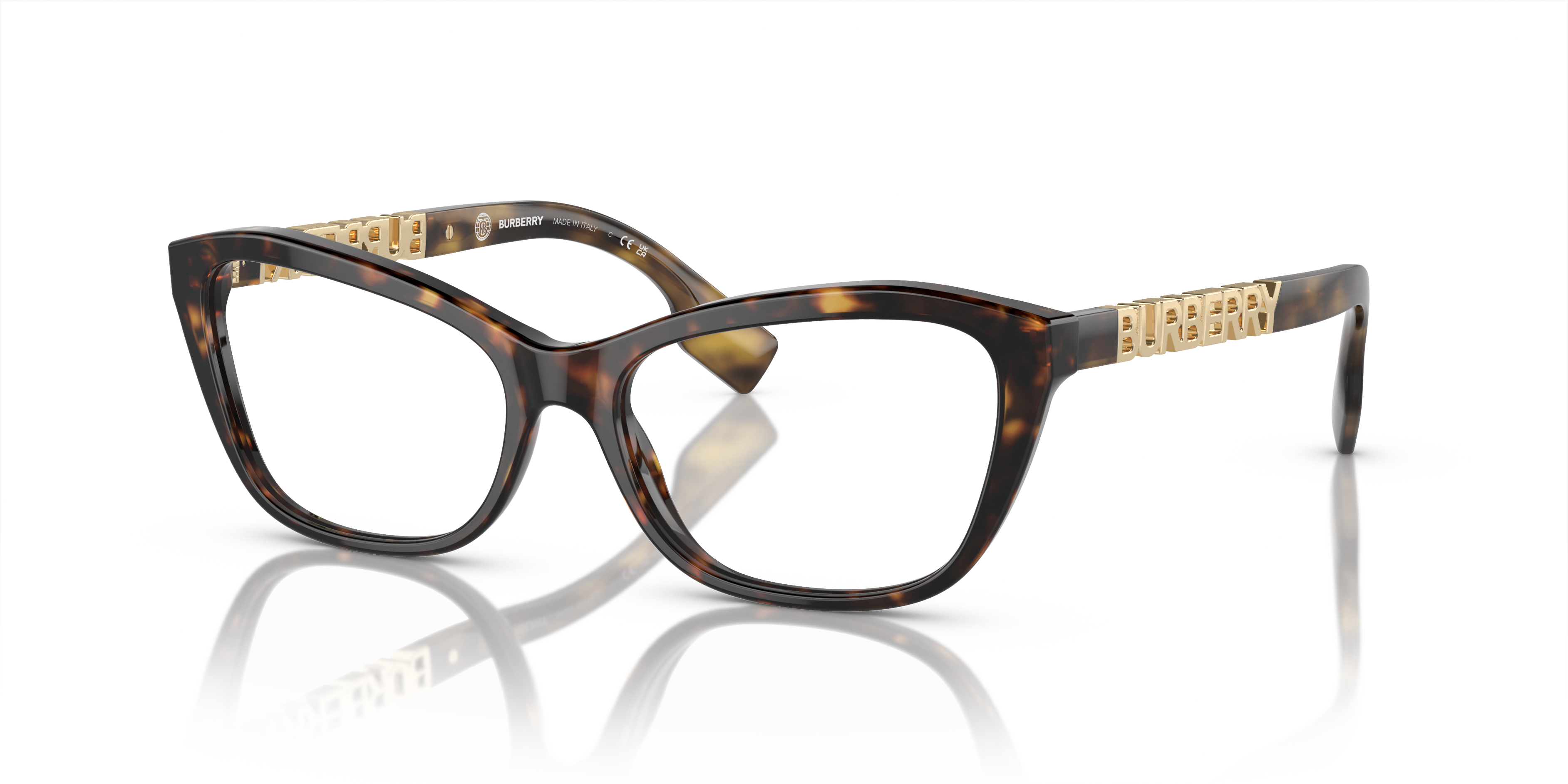 Burberry Unisex Be2392 Havana Fonc Size Small 169$
