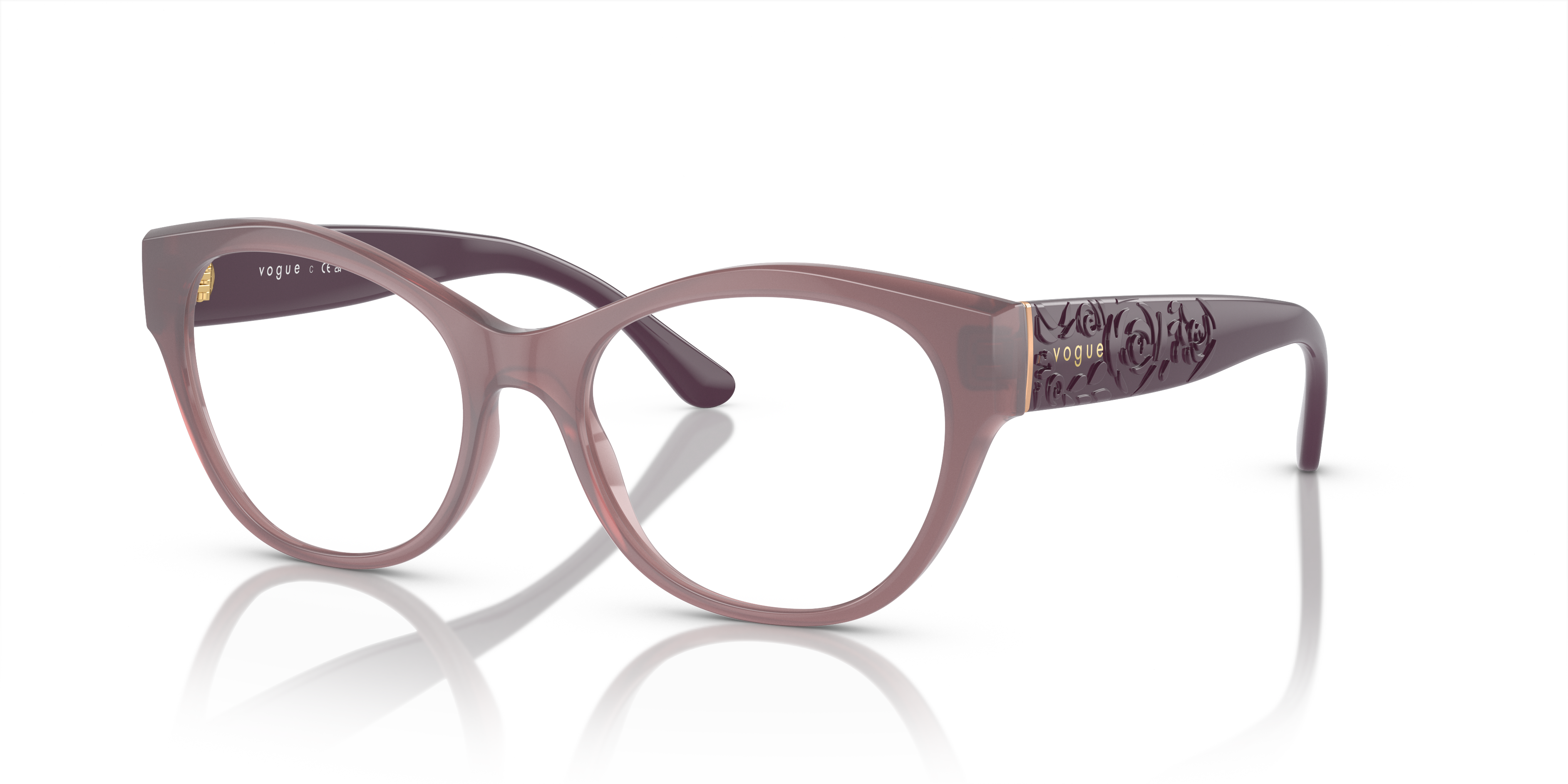 Vogue Eyewear Unisex Vo5527 Rose Opalescent Size 133$