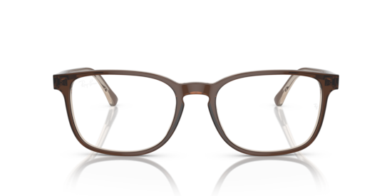 RB5418 Optics Ray-Ban Brown On Transparent Light Brown
