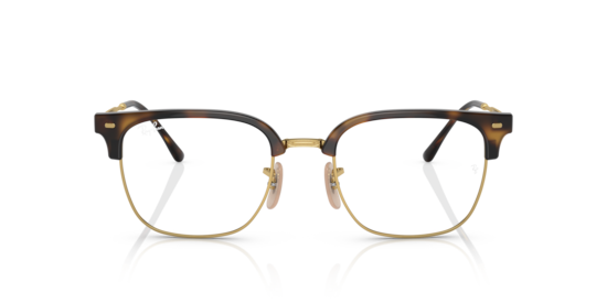 RB7216 New Clubmaster Optics Ray-Ban Havana On Gold