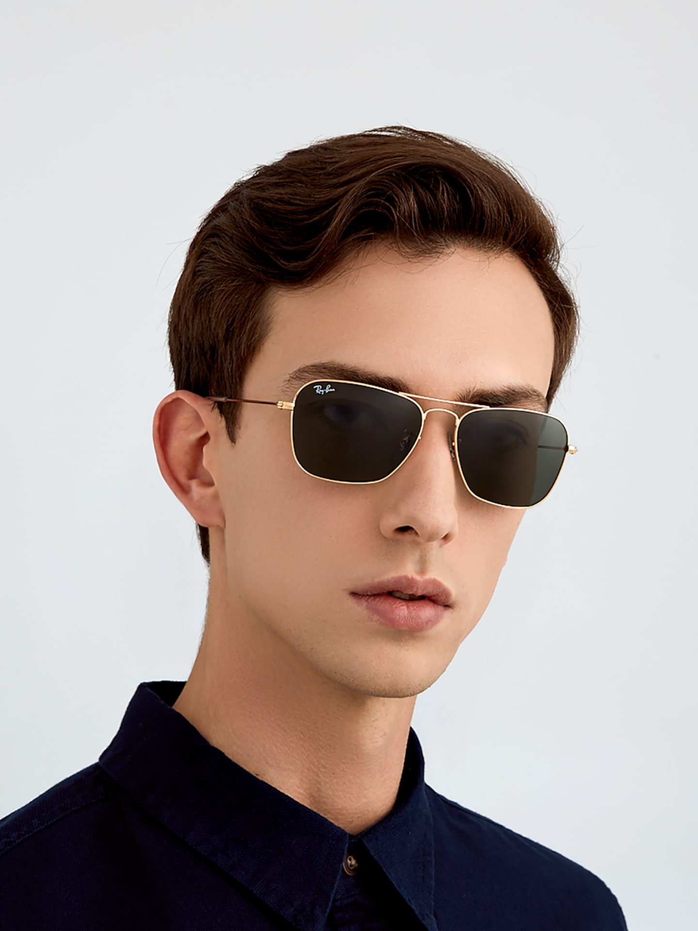 レイバン Ray Banゴールド RB3136 サングラス Sunglasses Ray-Ban RB3136 Caravan | Free Shipping | Glasses.com®