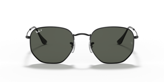 RB3548N Hexagonal Flat Lenses Ray-Ban Black