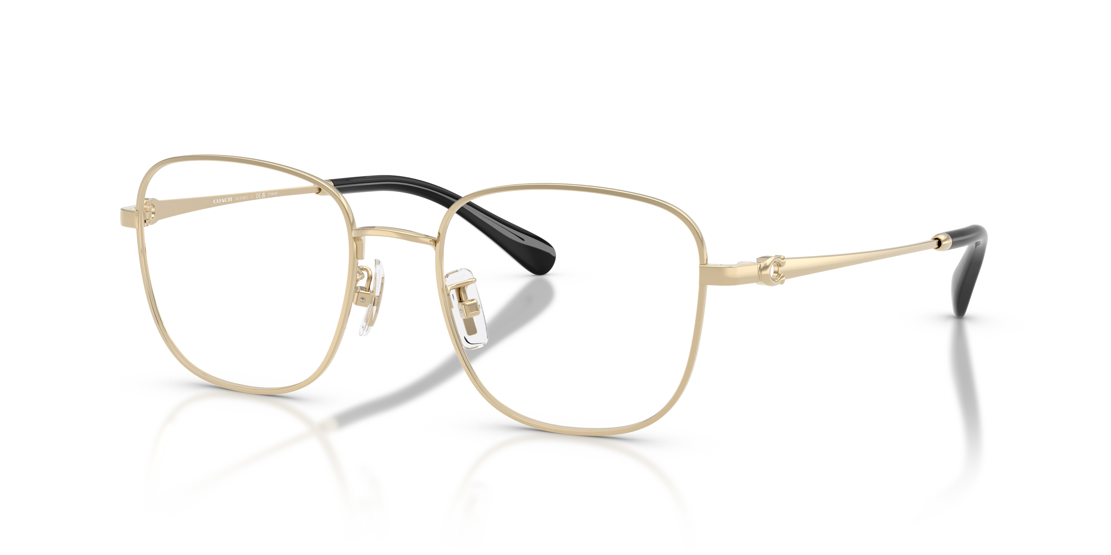 Coach Unisex Hc5198td Shiny Light Gold Size $255