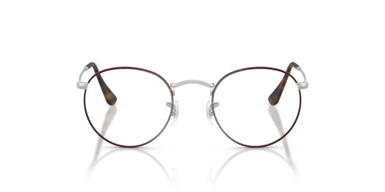 RB3447V Round Metal Optics Ray-Ban Matte Havana On Matte Silver