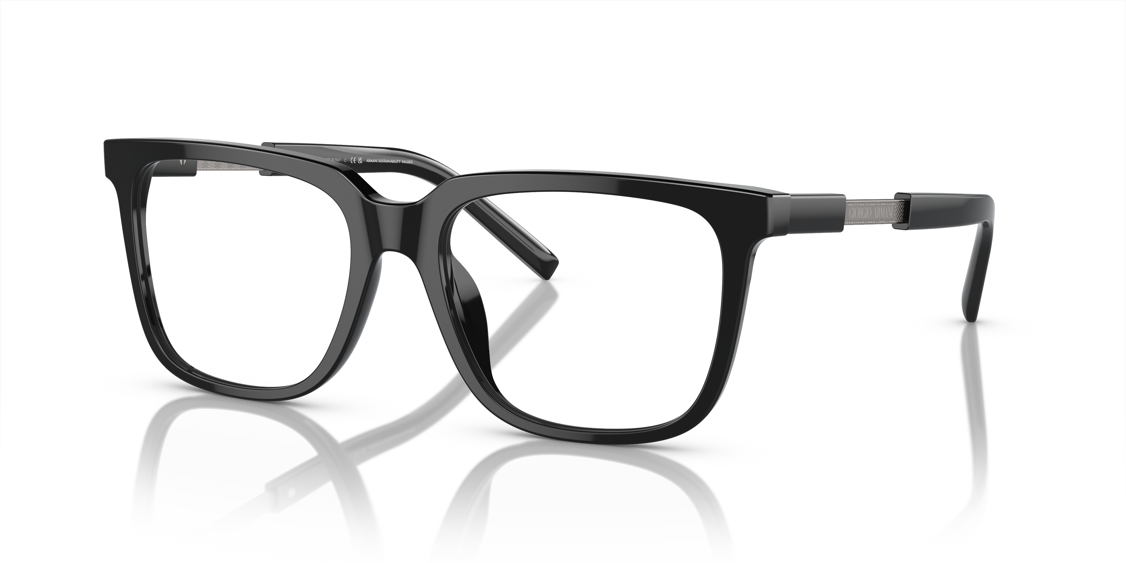 Giorgio Armani Unisex Ar7252u Noir Size 257$