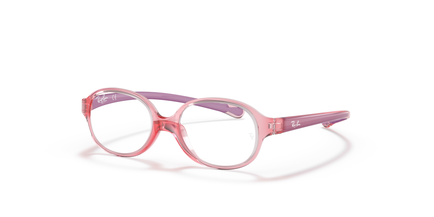 Ray-Ban RB1587 Optics Kids Transparent Light Red