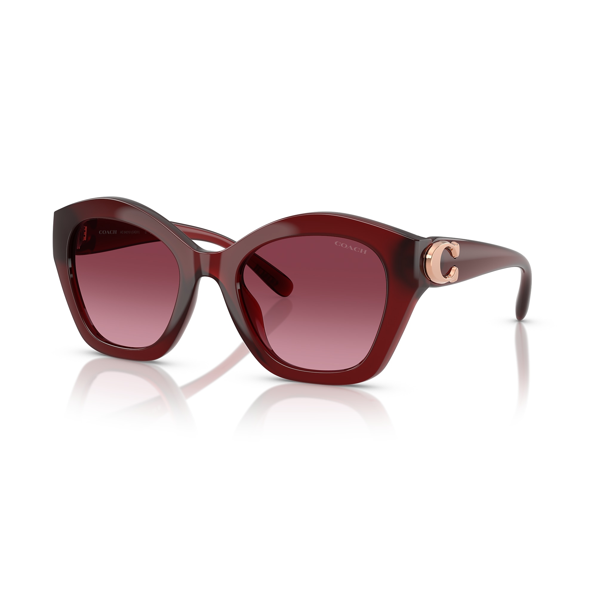 Sunglasses Coach HC8421U CAD31 | Free Shipping | Glasses.com® Sunglasses Coach HC8421U CAD31 | Free Shipping | Glasses.com®