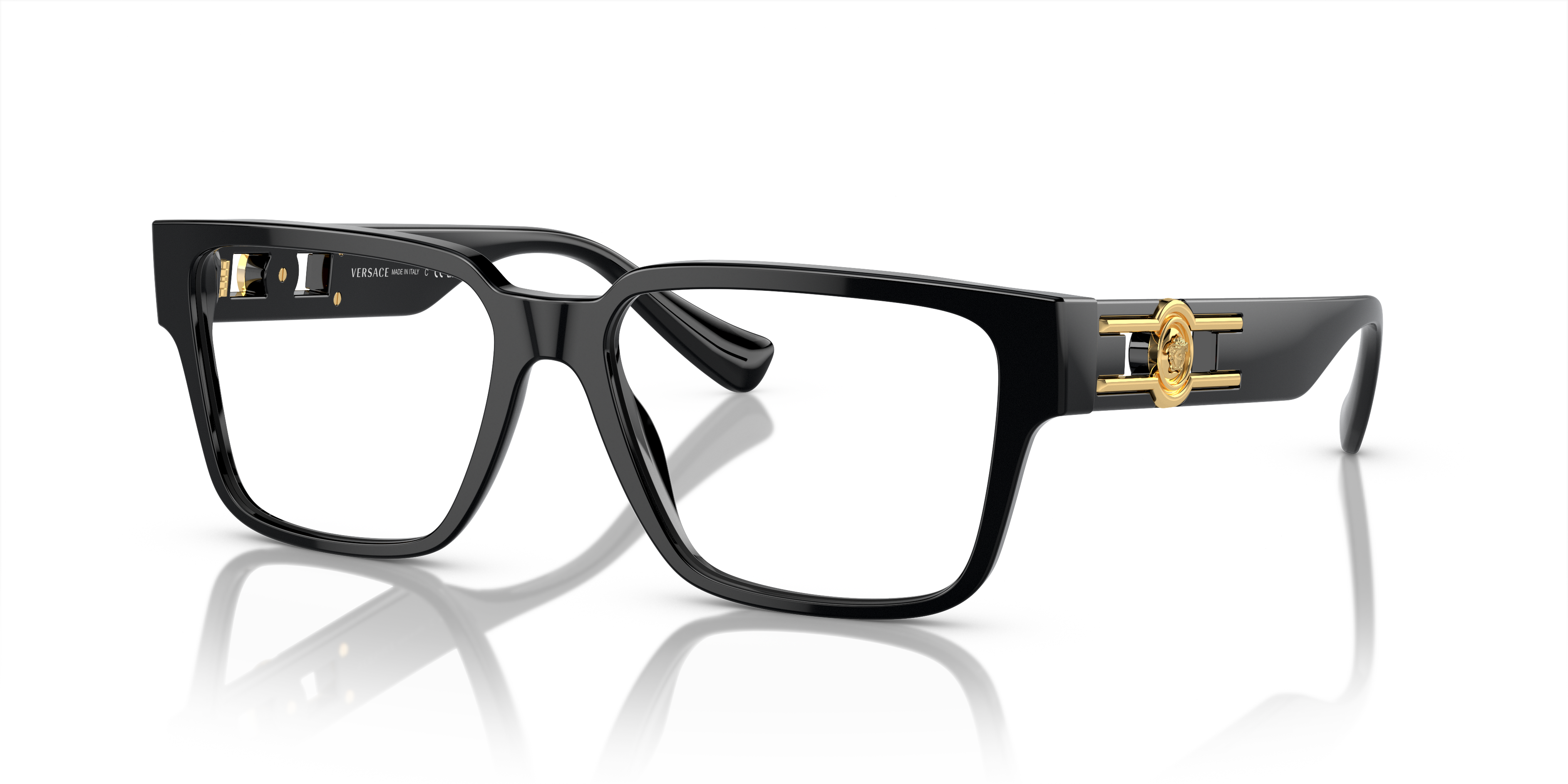 Versace Unisex Ve3346 Noir Size 188$