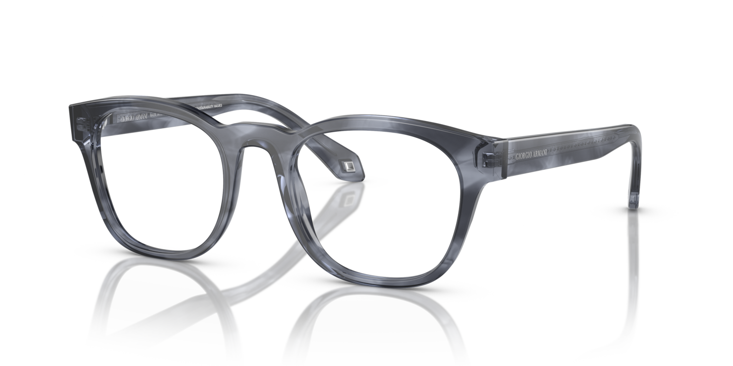 Giorgio Armani AR7242 Striped Blue