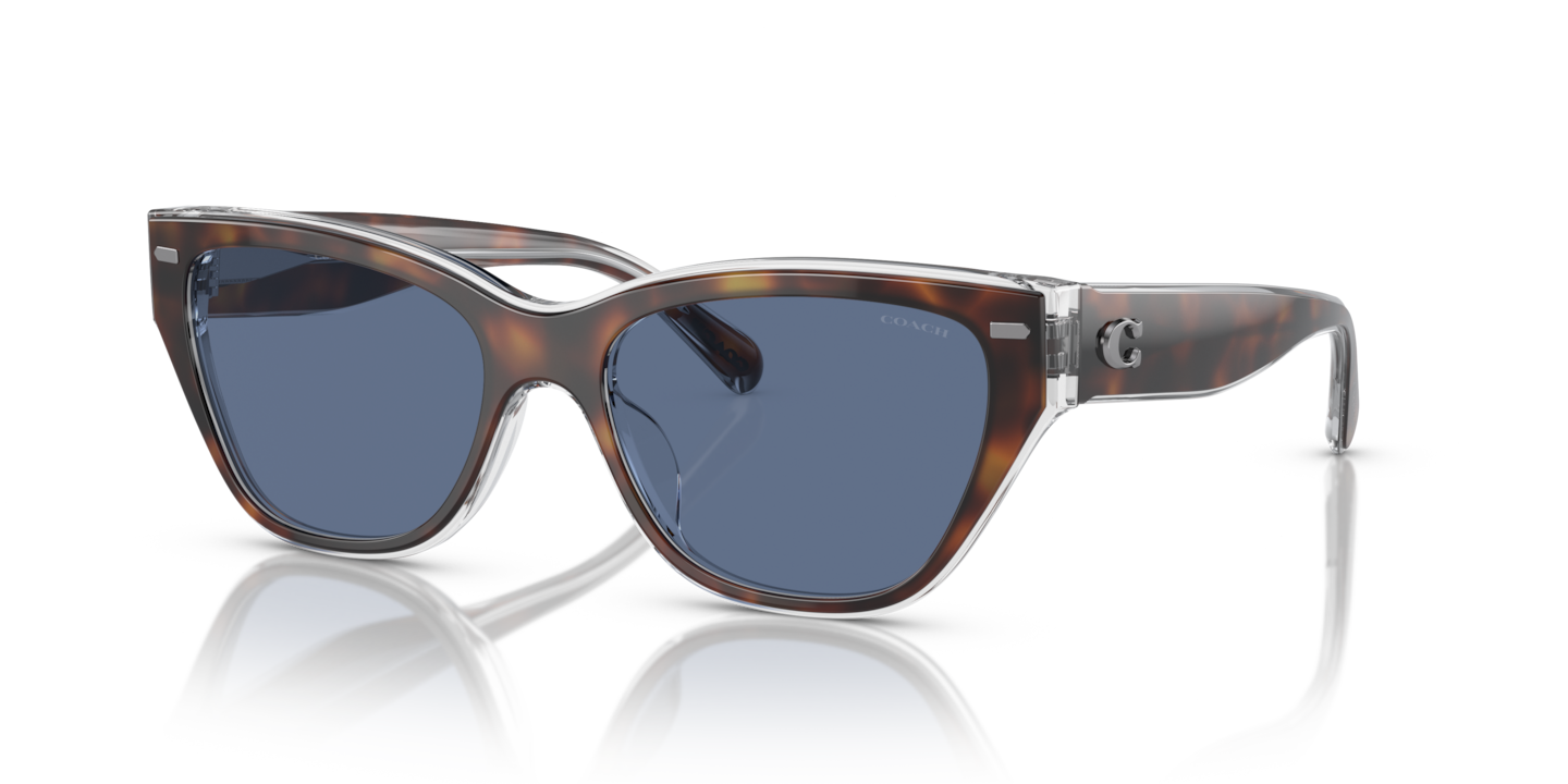 Coach HC8370U CH570 Tortoise/Transparent Beige