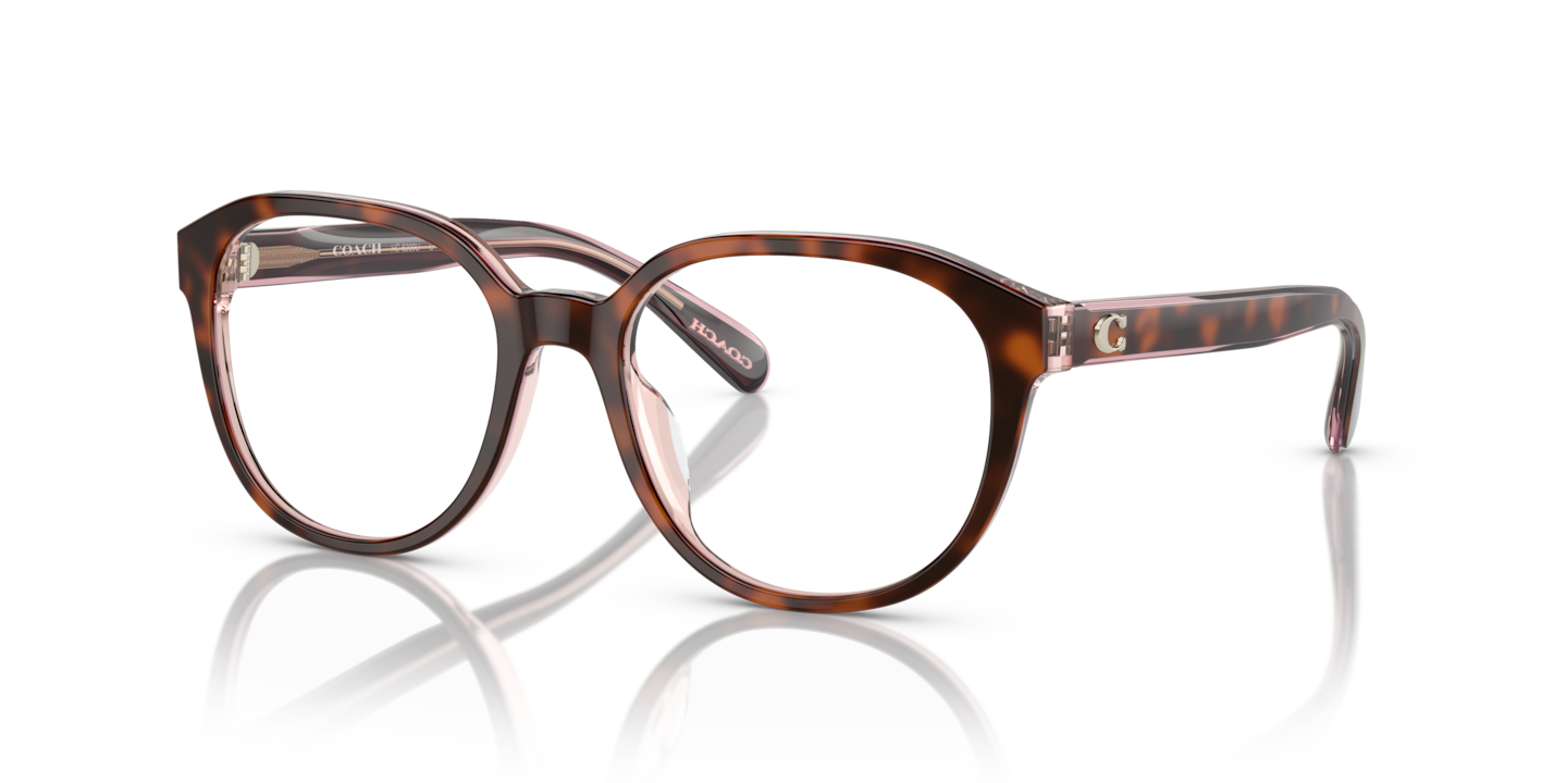 Coach HC6209U Tortoise/Transparent Pink