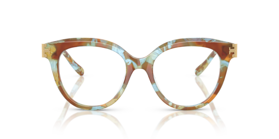 TY2154U Tory Burch Blue Honey Tortoise