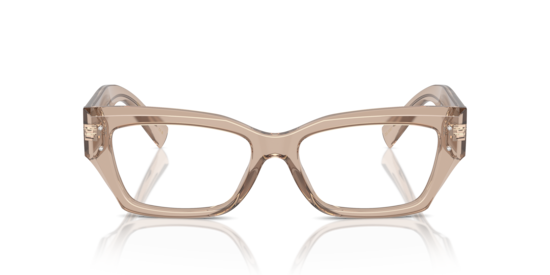 DG3387 Dolce & Gabbana Transparent Camel