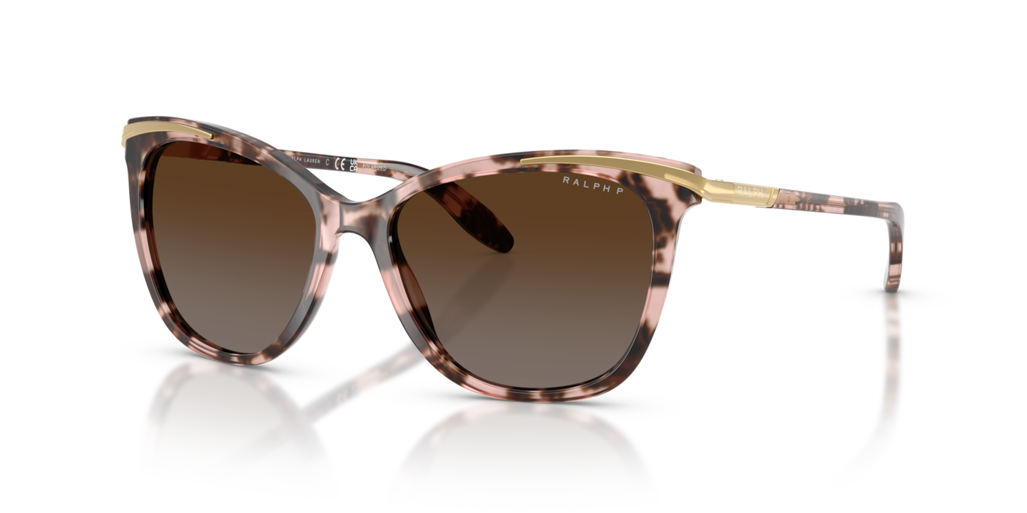 Ralph by Ralph Lauren RA5203 Shiny Pink Tortoise & Gold